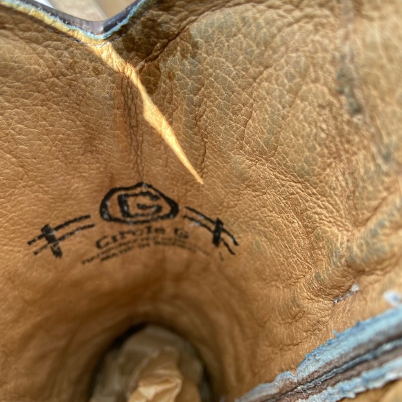 Circle G Brown Leather boots - Picture 5 of 5